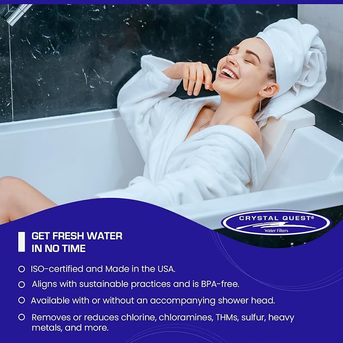 Crystal Quest Shower Filter without Shower Head - Image 3