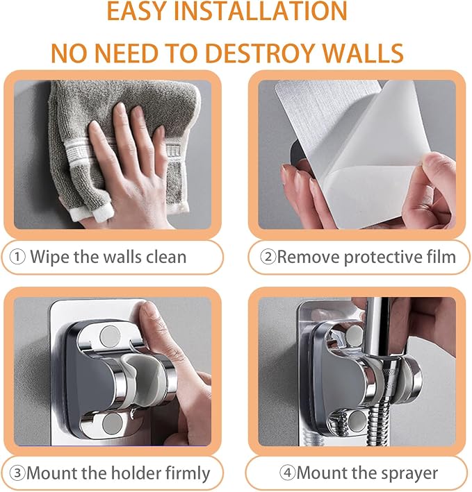 Handheld Bidet Sprayer Set, Toilet Bidet Attachment - Image 6