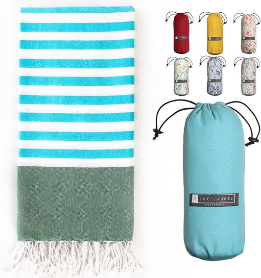 BAY LAUREL Turkish Beach Towel by BayLaurel