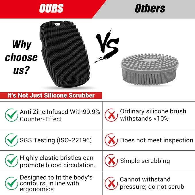 Silicone Body Scrubber - Image 2
