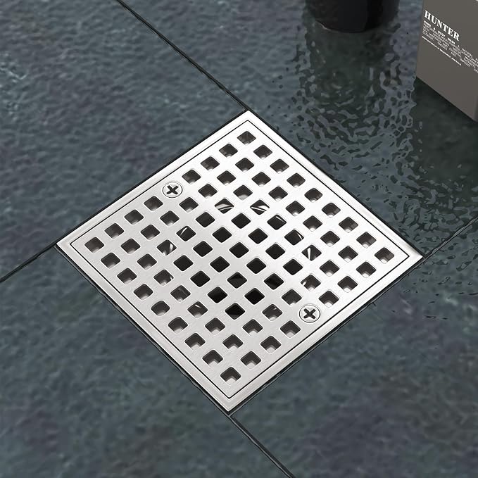 4 Inch Square Shower Drian - Image 2