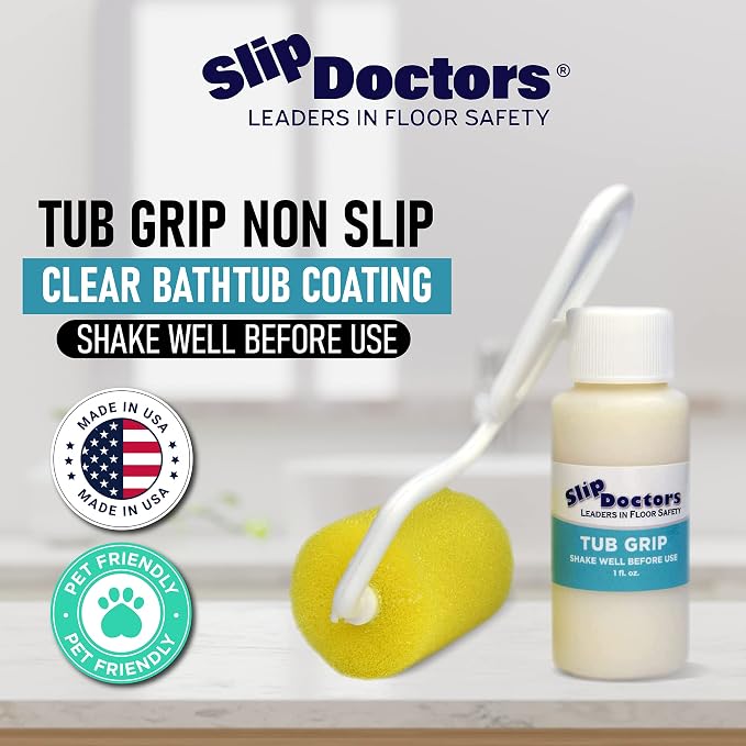 Anti-Slip Bath & Shower Floor Solutions – Tub Grip – Barefoot Friendly Non-Slip - Image 2