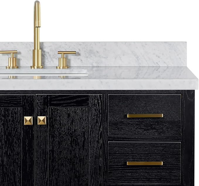 ARIEL Cambridge 49 Inch Single Rectangle Sink Bathroom Vanity - Image 12
