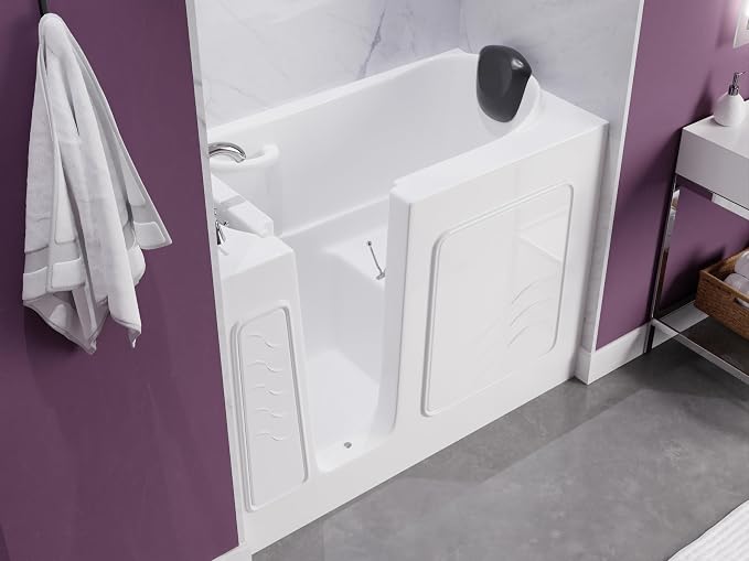 ANZZI Walk In Tub 53'' x 26'' - Image 4