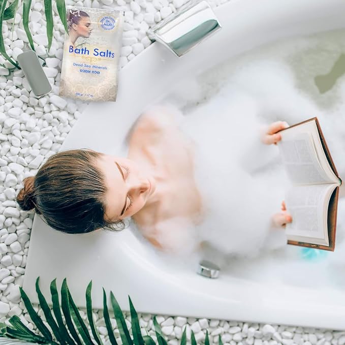 Natural Dead Sea Salt 100% Mineral-Rich Bath Soak, More Minerals Than Epsom Salt - Image 6