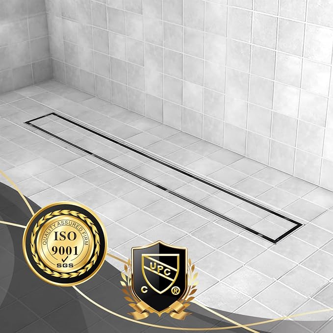 Linear Shower Drain, 18 inch Drain - Image 4