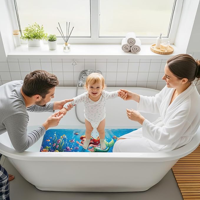 Upgrade Cartoon Baby Bath Mat Non Slip - Image 9