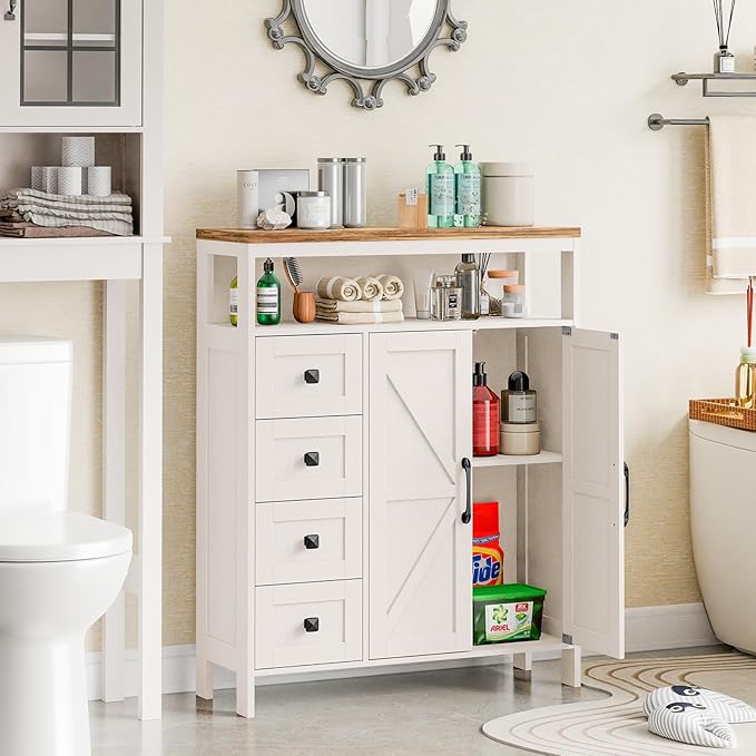 Vabches Farmhouse Storage Cabinet - Image 3
