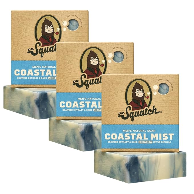 Dr. Squatch Natural Bar Soap for Men by DrSquatch
