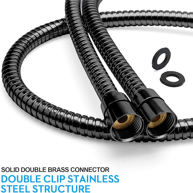 Shower Hose Extra Long 79 Inches Handheld Shower Head Hose - Image 2