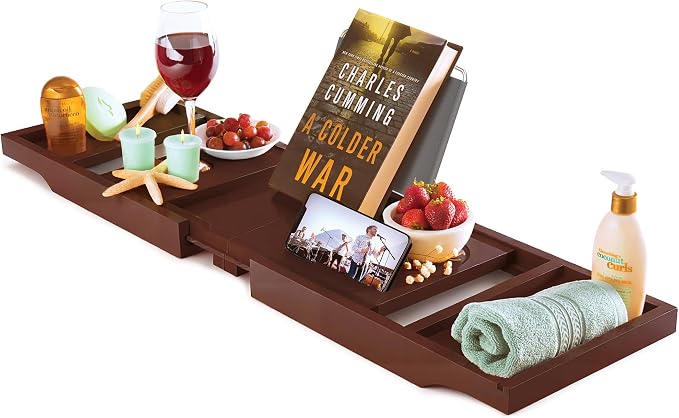 Wooden Bathtub Tray by Bamb%C3%BCsi