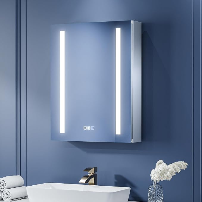ExBrite LED Lighted Bathroom Medicine Cabinet by ExBrite
