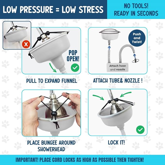 5-MinutePetBath Dog Bath Hose Attachment - Image 5
