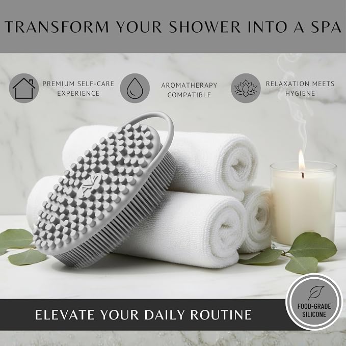 Silicone Body Scrubber for Shower - Image 7