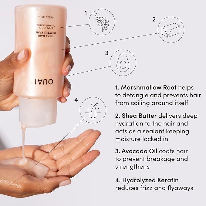 OUAI Thick Shampoo Refill - Image 3