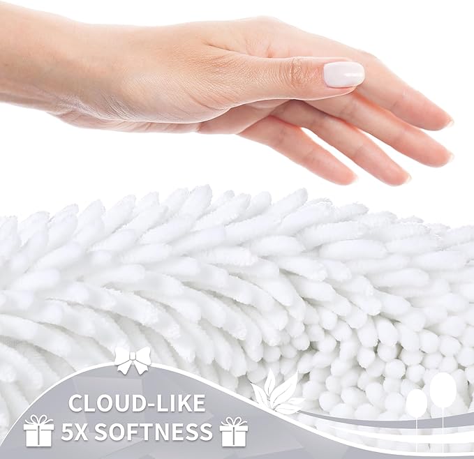 Yimobra Long Bathroom Rugs Runner 55x24 Inch, Extra Thick Soft Absorbent - Image 5