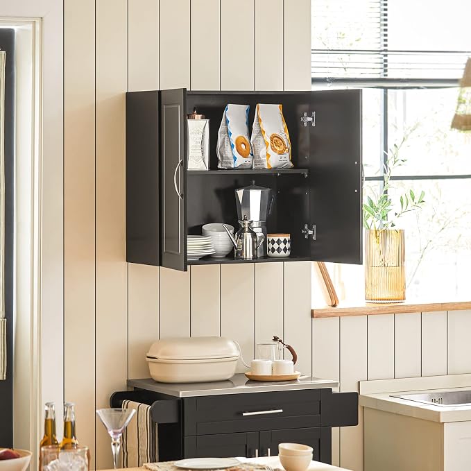 Haotian Wall Cabinet Laundry Room, Floating Storage Cabinet - Image 3