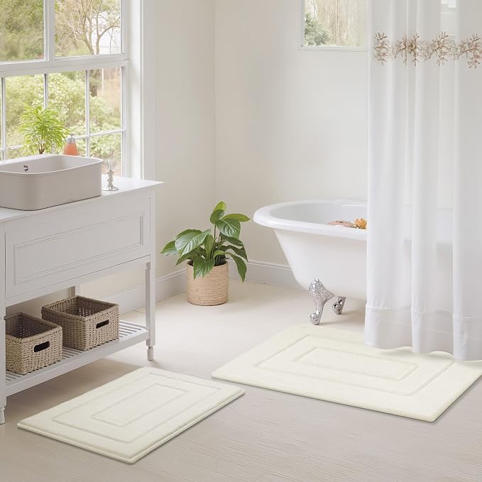 GRANNY SAYS Bathroom Rugs Sets 2 Piece, Soft Bath Mats - Image 9