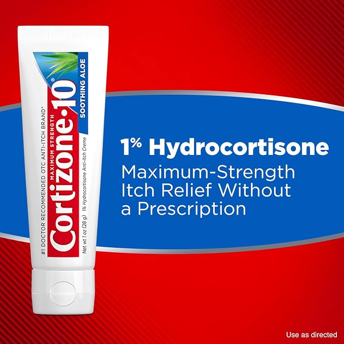 Cortizone 10 Maximum Strength Anti-Itch Cream - Image 7