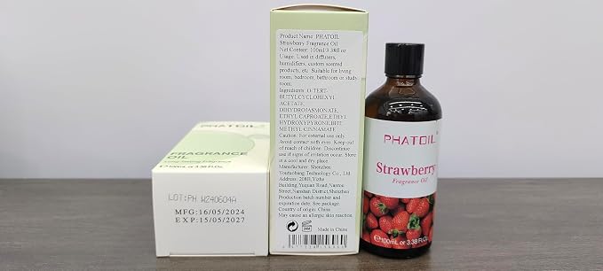 PHATOIL 3.38FL.OZ Strawberry Fragrance Oils - Image 8