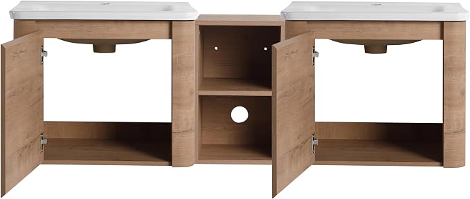 60 Inch Wall-Mounted Vanity - Image 8