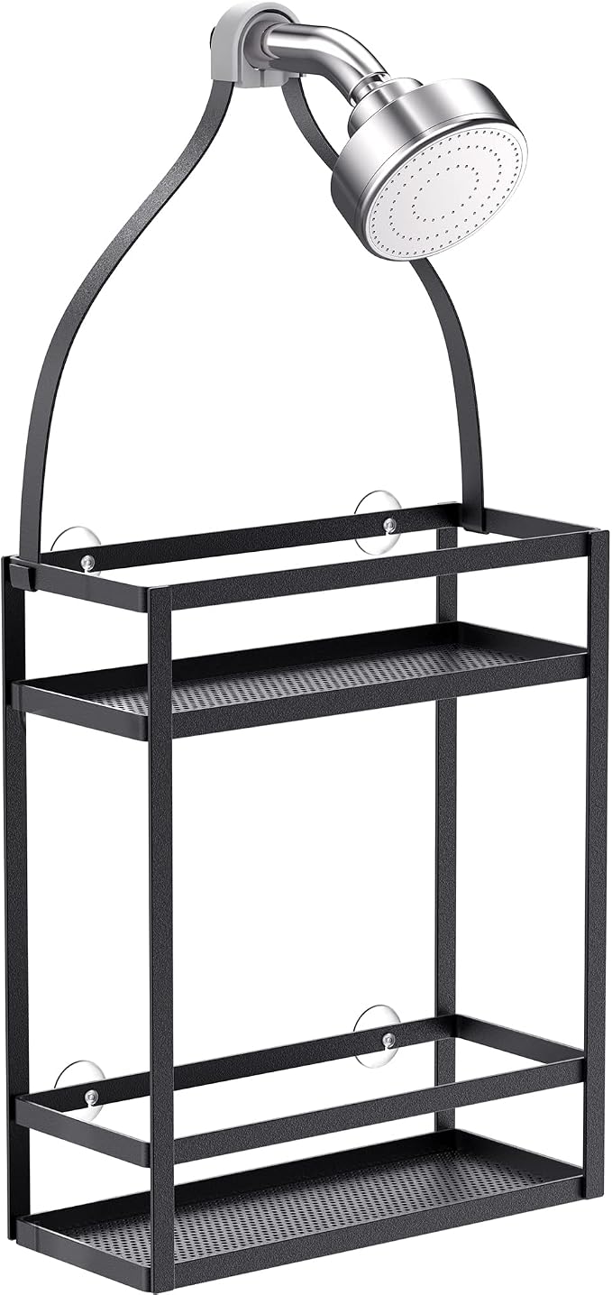 Meangood Shower Caddy, 10.4" x 4.5" x 22.04" Hanging Shower Caddy Organizer - Image 8