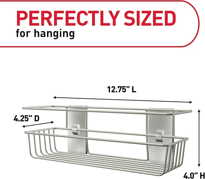 Command Shower Caddy Matte Black - Image 2