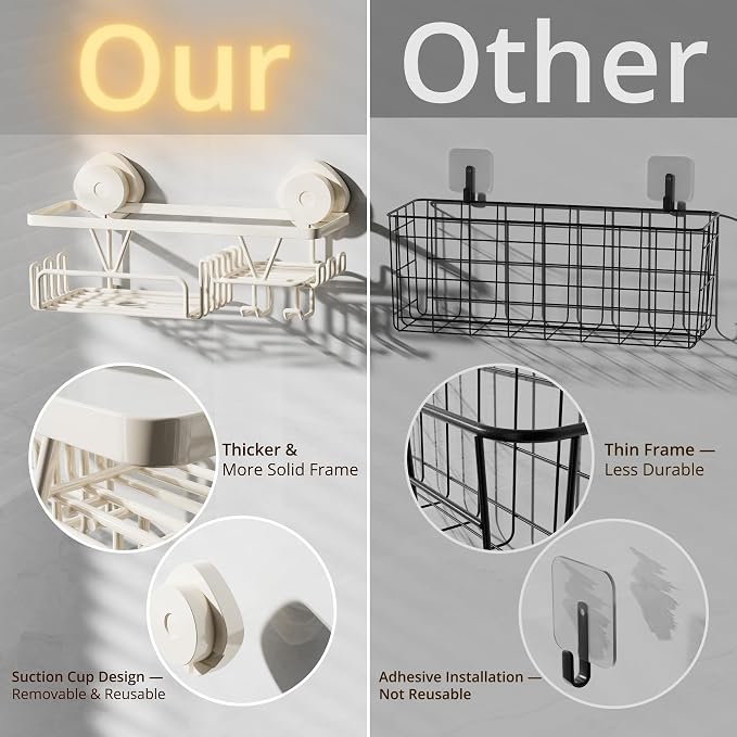 KEGII Shower Caddy Suction Cup - Image 4