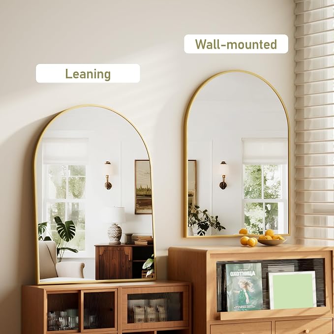 HARRITPURE Arched Bathroom Mirror - Image 8