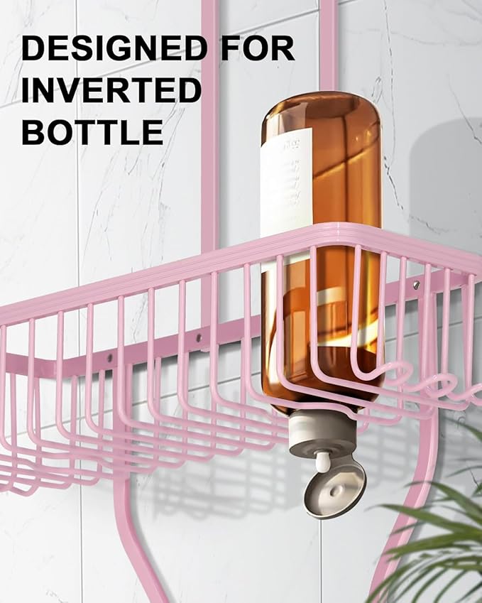 Pink Shower Caddy for Bathroom - Image 5