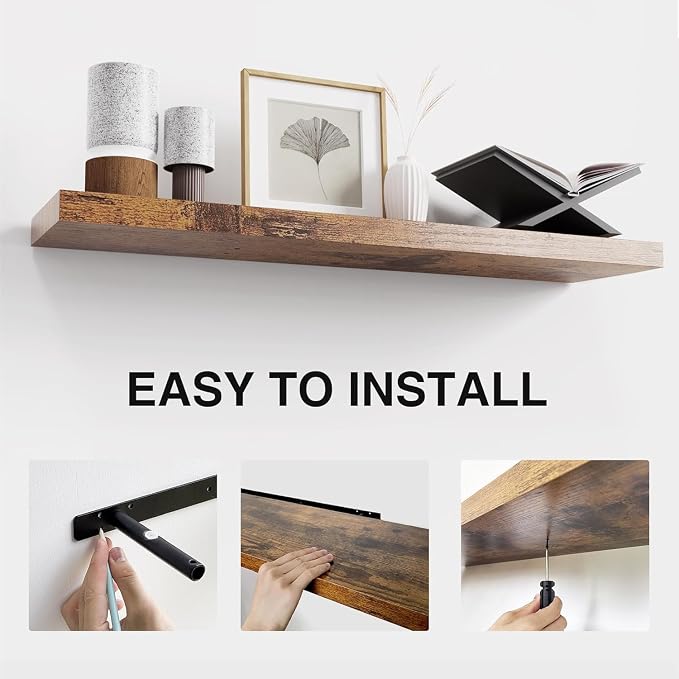 Colima Bathroom Floating Shelves - Image 5