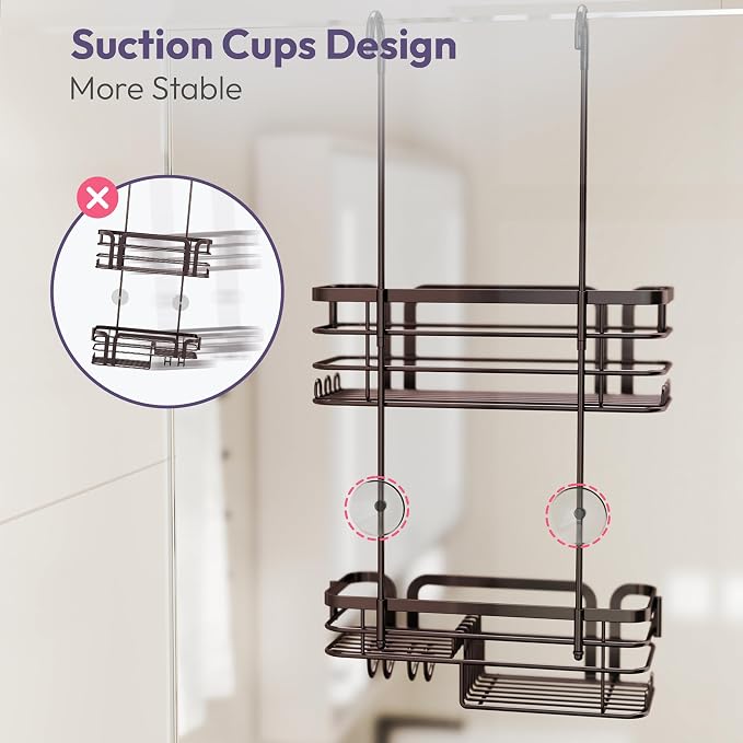 SWTYMIKI Shower Caddy Hanging Organizer - Image 4