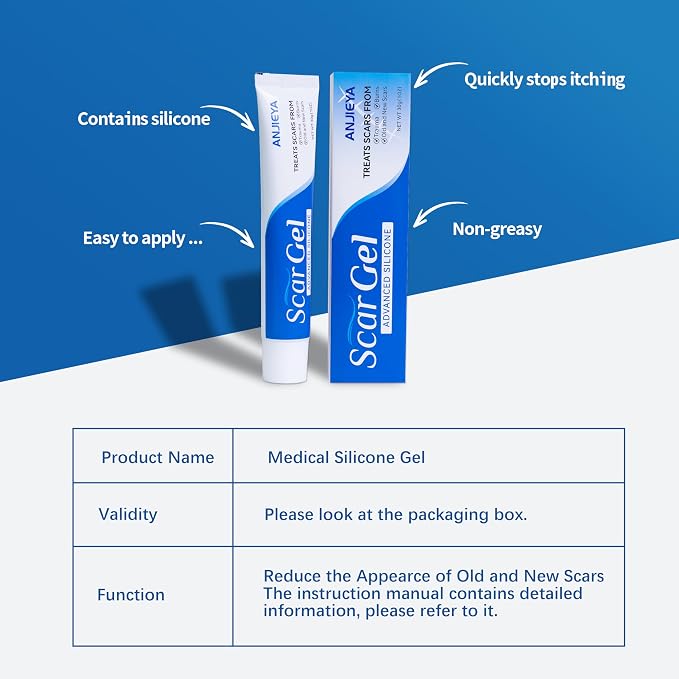 Silicone Scar Gel Advanced Scar Cream - Image 6