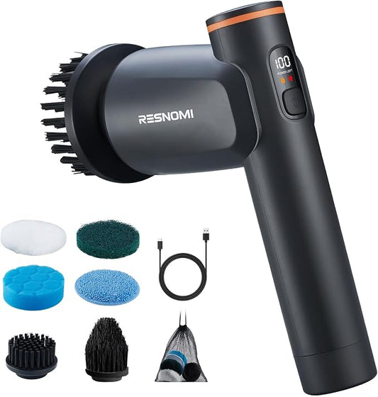 Electric Spin Scrubber, Bathroom Shower Scrubber by Unknown
