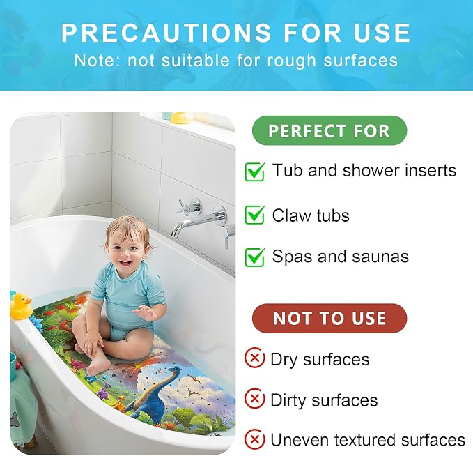 Upgrade Cartoon Baby Bath Mat Non Slip - Image 8