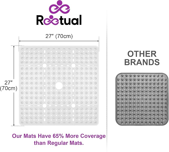 Reetual XL Shower Mat Non Slip - Image 2
