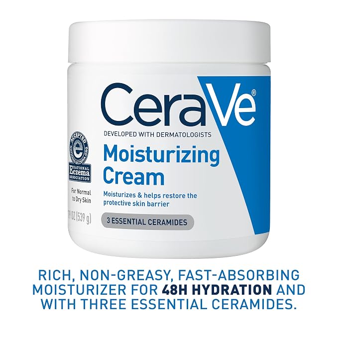 CeraVe Moisturizing Cream, Body and Face Moisturizer - Image 8