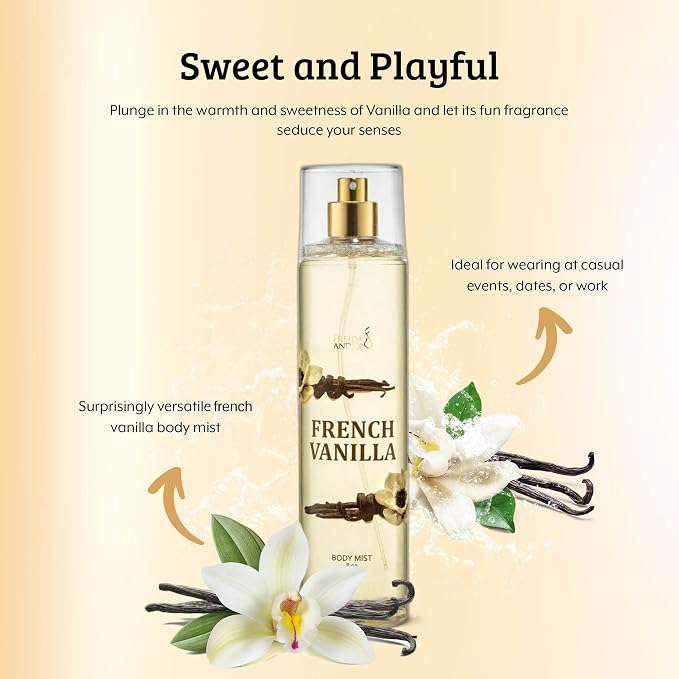 Body Spray For Women, French Vanilla spray Fragrance Body Mist, Unisex rich - Image 5