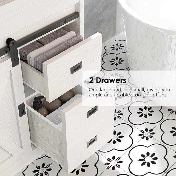 4ever2buy Farmhouse Bathroom Vanity - Image 4