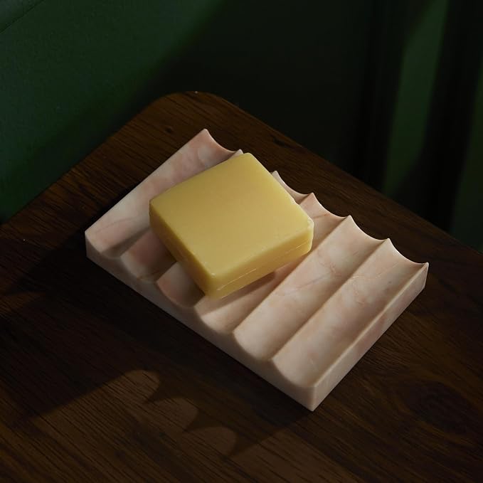 Luxurious Marble Soap Dish Jewelry Ring Tray - Image 4