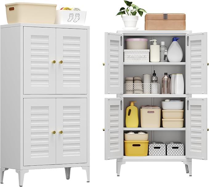 Bathroom Floor Storage Cabinet by REEMOON