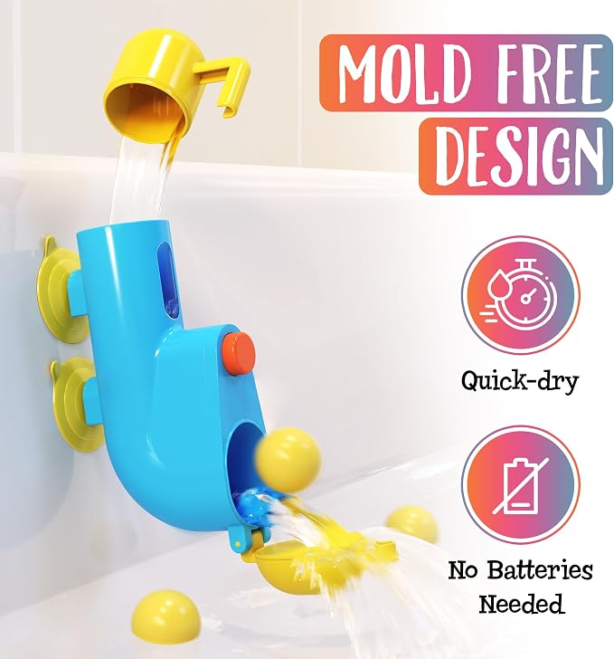 Fill N' Splash Submarine Bath Toy - Image 5