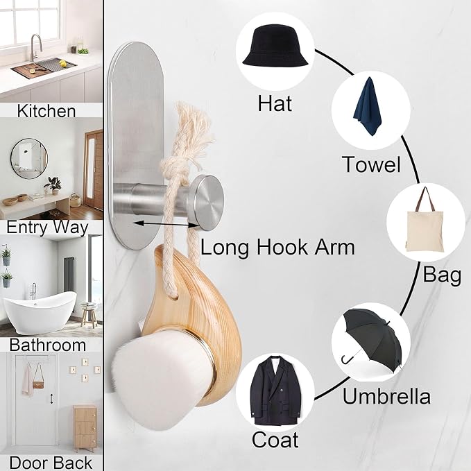 TocTen Adhesive Hook - Image 2