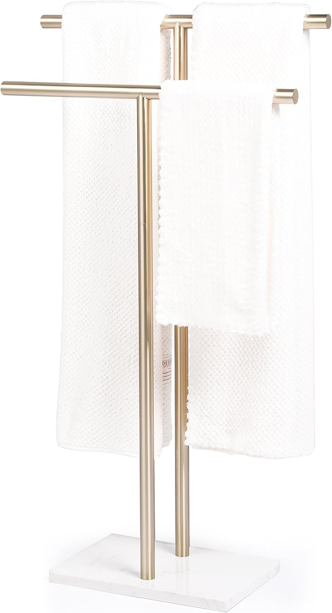 Free Standing Towel Rack for Bathroom by WISATO