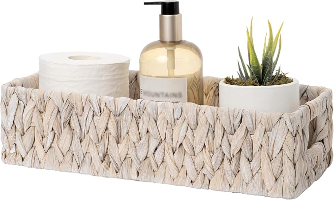 StorageWorks Wicker Toilet Paper Basket by StorageWorks
