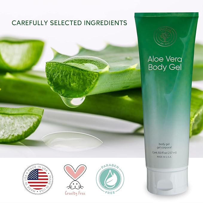 L’EUDINE Aloe Vera Gel – Pack of 3 – 8Fl Oz Aloe Vera Lotion – Premium Aloe Vera - Image 4