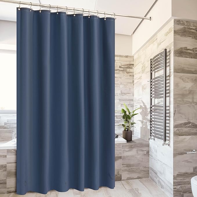 Barossa Design Navy Shower Curtain Liner - Image 2