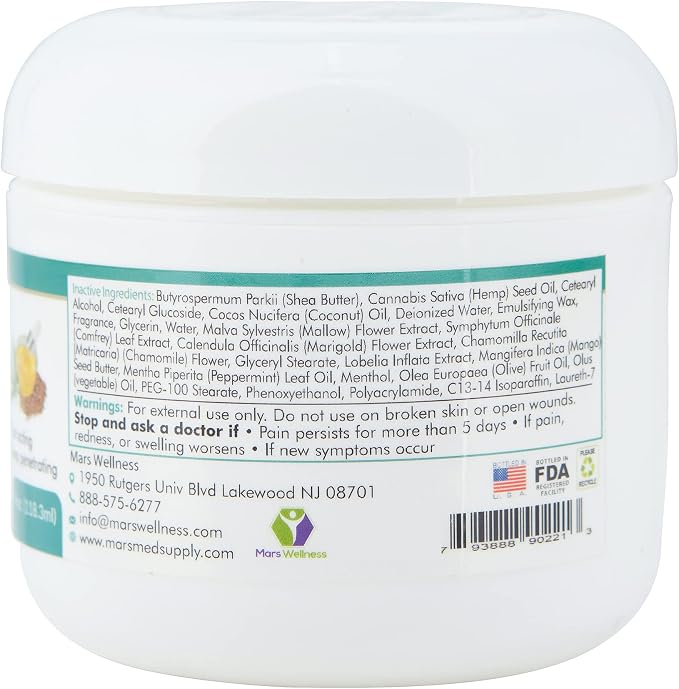 MARS WELLNESS MG+ Hemp Pain Cream - Image 8