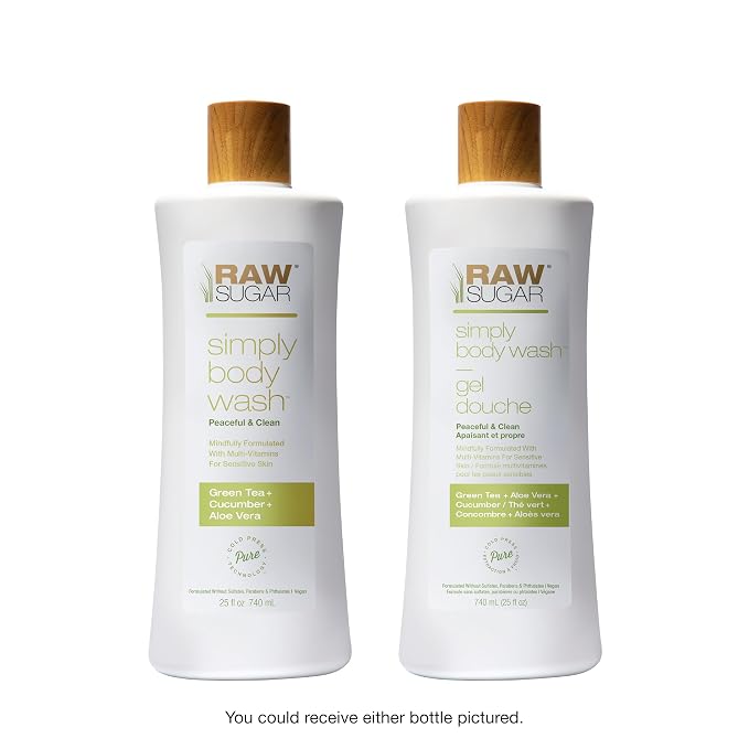 RAW SUGAR Sensitive Skin Simply Body Wash - Image 9