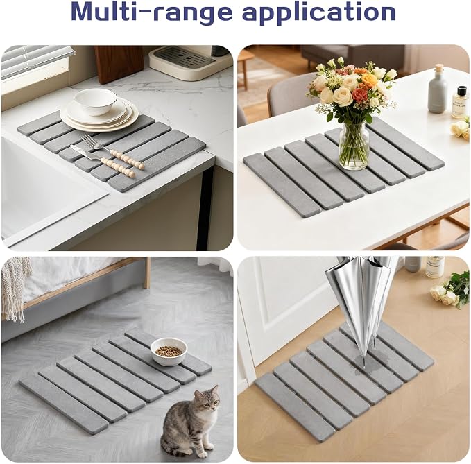 15.76 Inch Super Absorbent Diatomaceous Earth Mat - Image 6